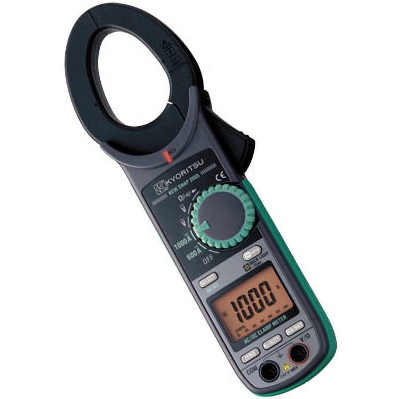 KEW2055(校正書・トレーサビリティ体系図付) 交直両用クランプメータ 共立電気計器 被測定導体径:最大Φ40mm