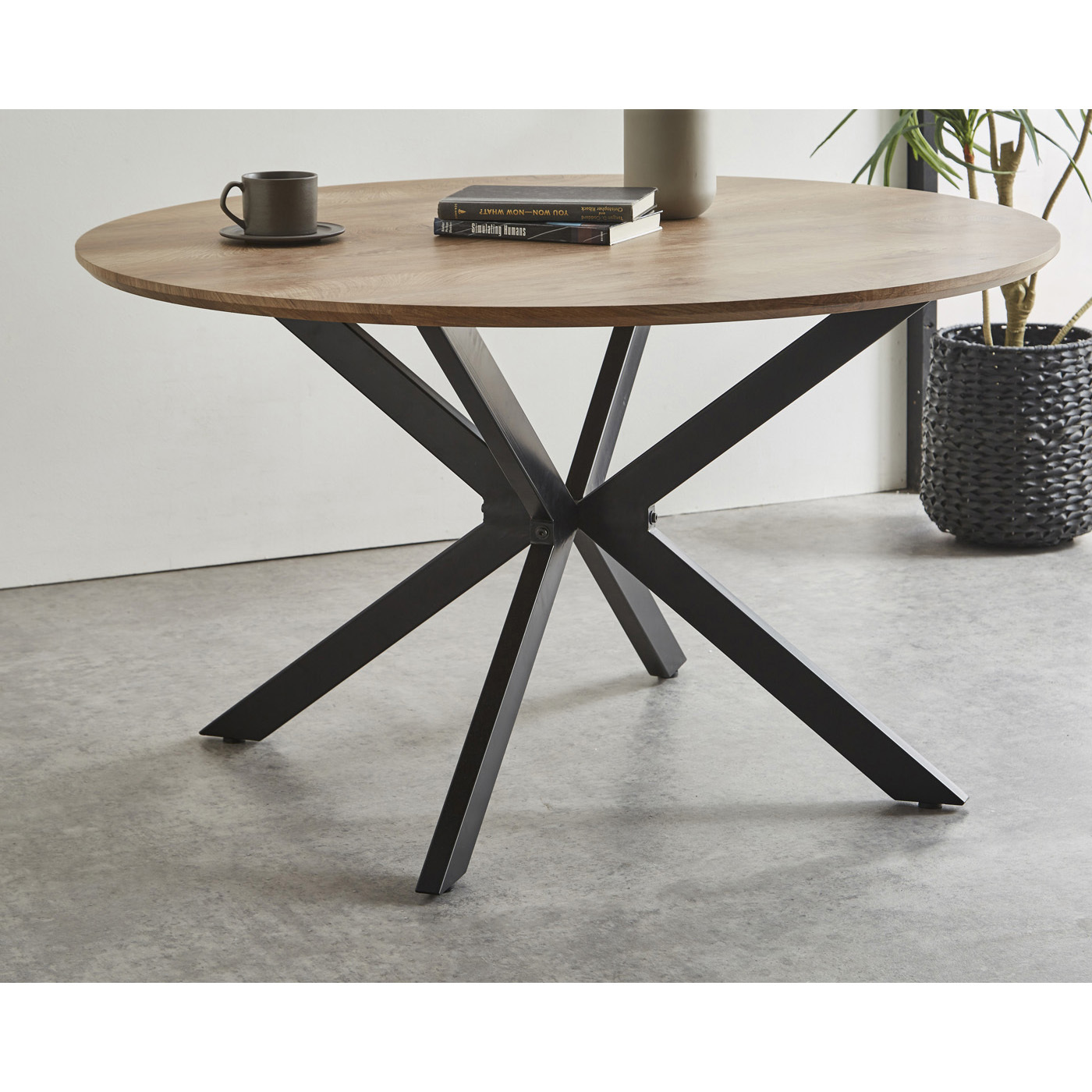 SH-24-0082-NA コロネ 120cm 円形テーブル サンコウ ナチュラル色 高さ