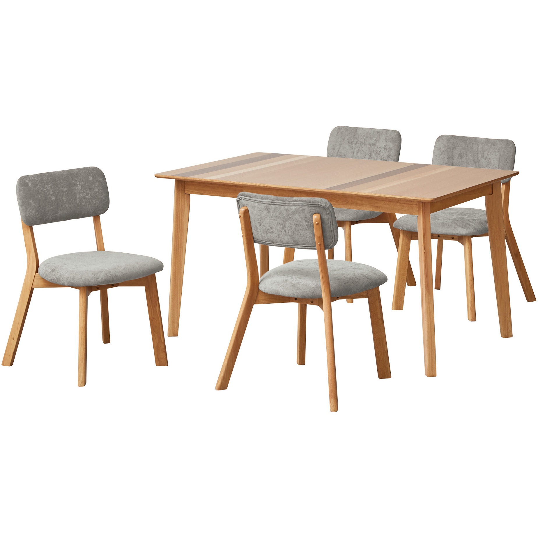 SH-24-0156-GY メアリーⅡ 135cm  5点ダイニングセット 1セット サンコウ 【通販モノタロウ】 37,037円