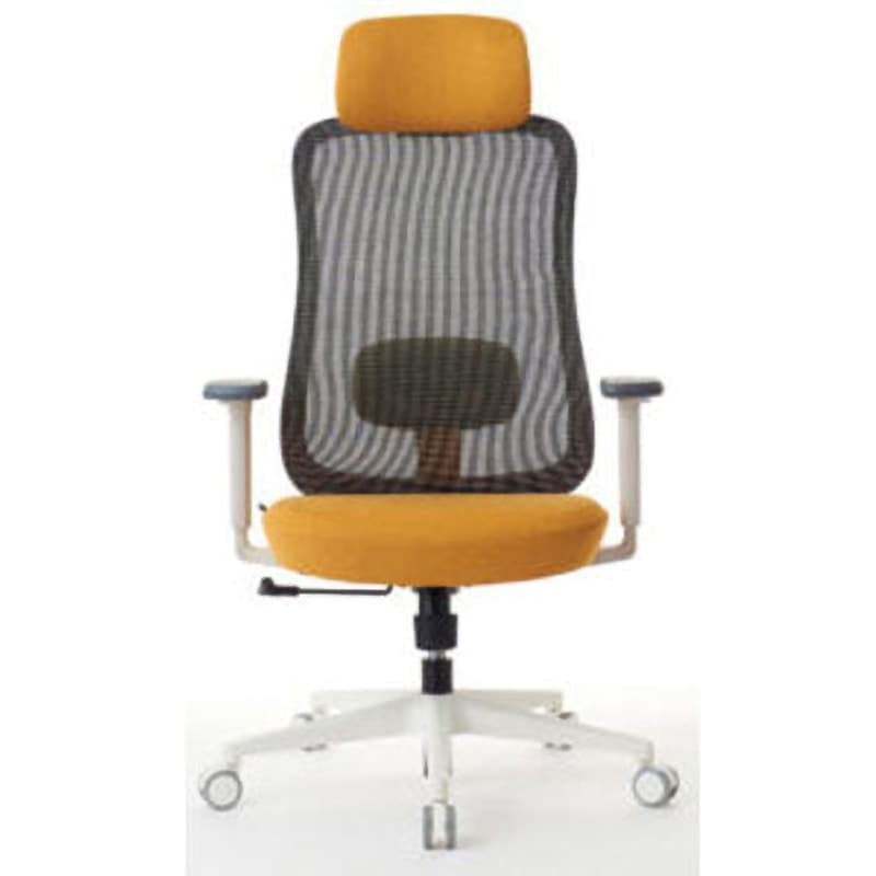 RM2-WYE 北欧モダンスタイルワークチェア M2シリーズ ROOM WORKS(ルームワークス) キャスターあり イエロー色   RM2-WYE