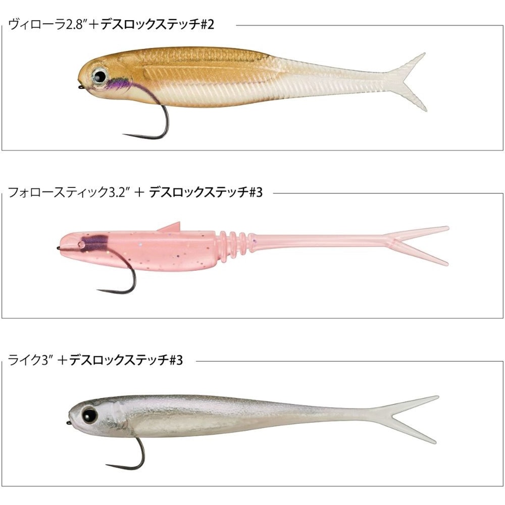 3 デスロックステッチ VARIVAS ステルスグレー色 入数4 【通販モノタロウ】
