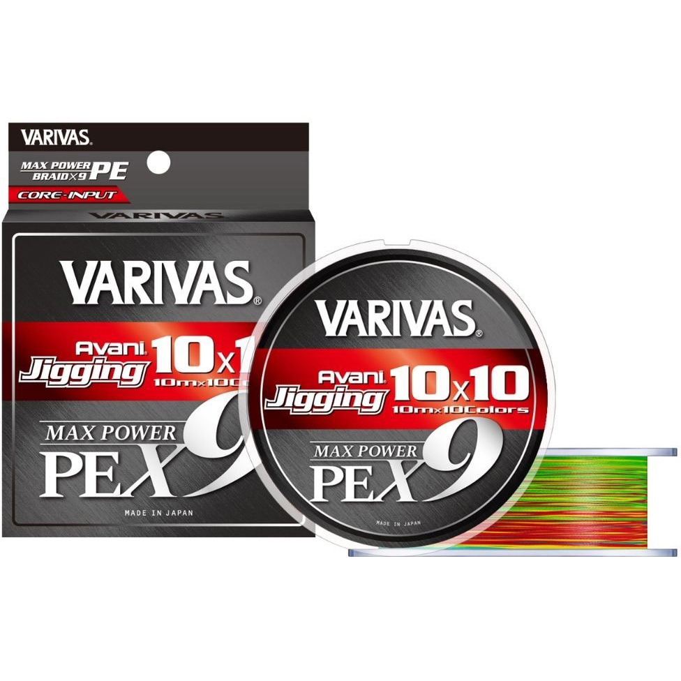 VARIVAS バリバス アバニジギング10X10マックスパワーPE X8 600M