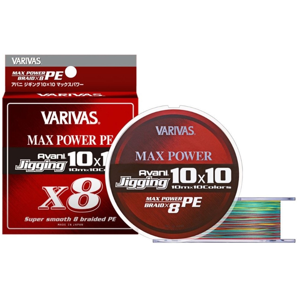 手数料安い 1200m VARIVAS 1個 X8 ジギング10×10マックスパワーPE 3号 釣り仕掛け・仕掛け用品