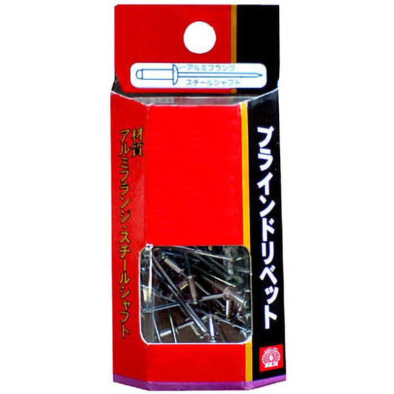 SA5-6M ブラインドリベットM(アルミスチール) SK11 リベット径4.0mm 1
