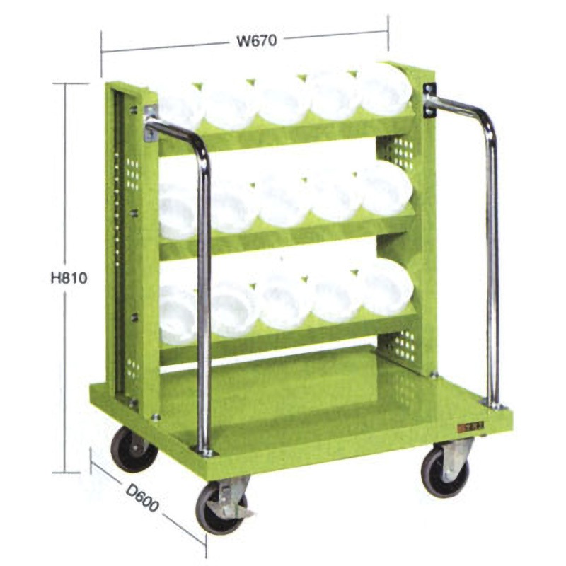 TLR-13AN ツーリングワゴン(NT、BTタイプ) サカエ 組立式 グリーン