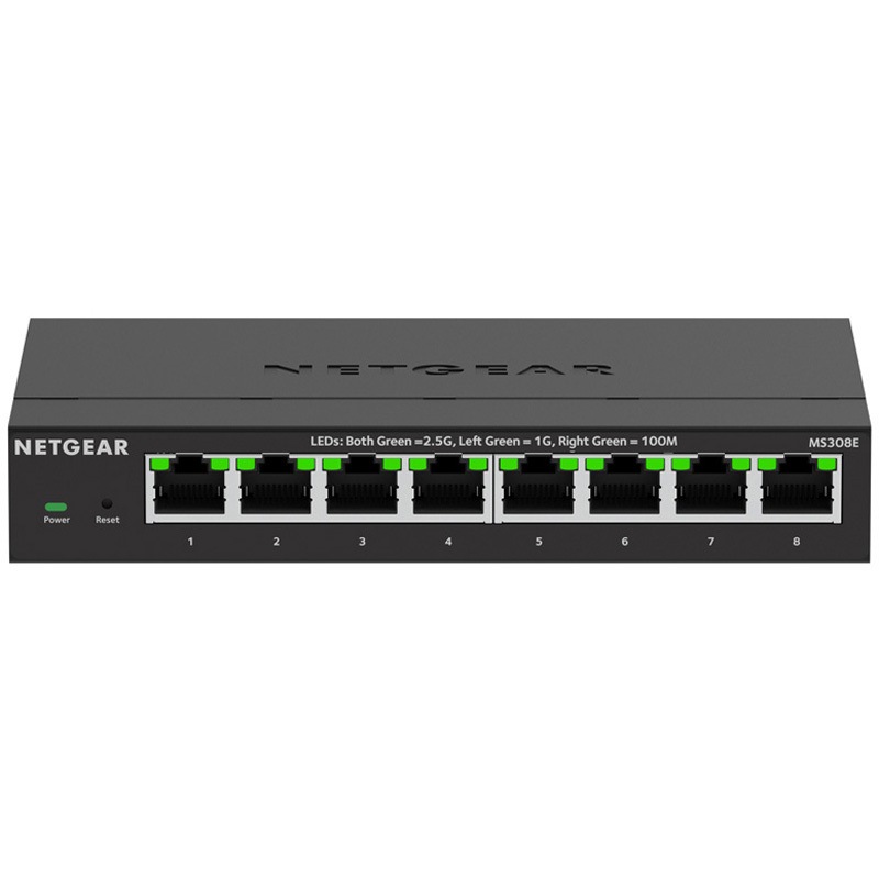 MS308E-100JPS MS30 マルチギガ(2.5G) アンマネージ・プラススイッチ NETGEAR ギガビット 8ポート   MS308E-100JPS