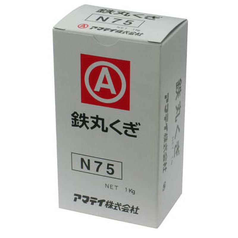 N75 鉄丸くぎ アマテイ 布目頭 スムース 入数183本 長さ75mm線径 N75 鉄丸くぎ アマテイ 布目頭 スムース 入数183本 長さ75mm線径
