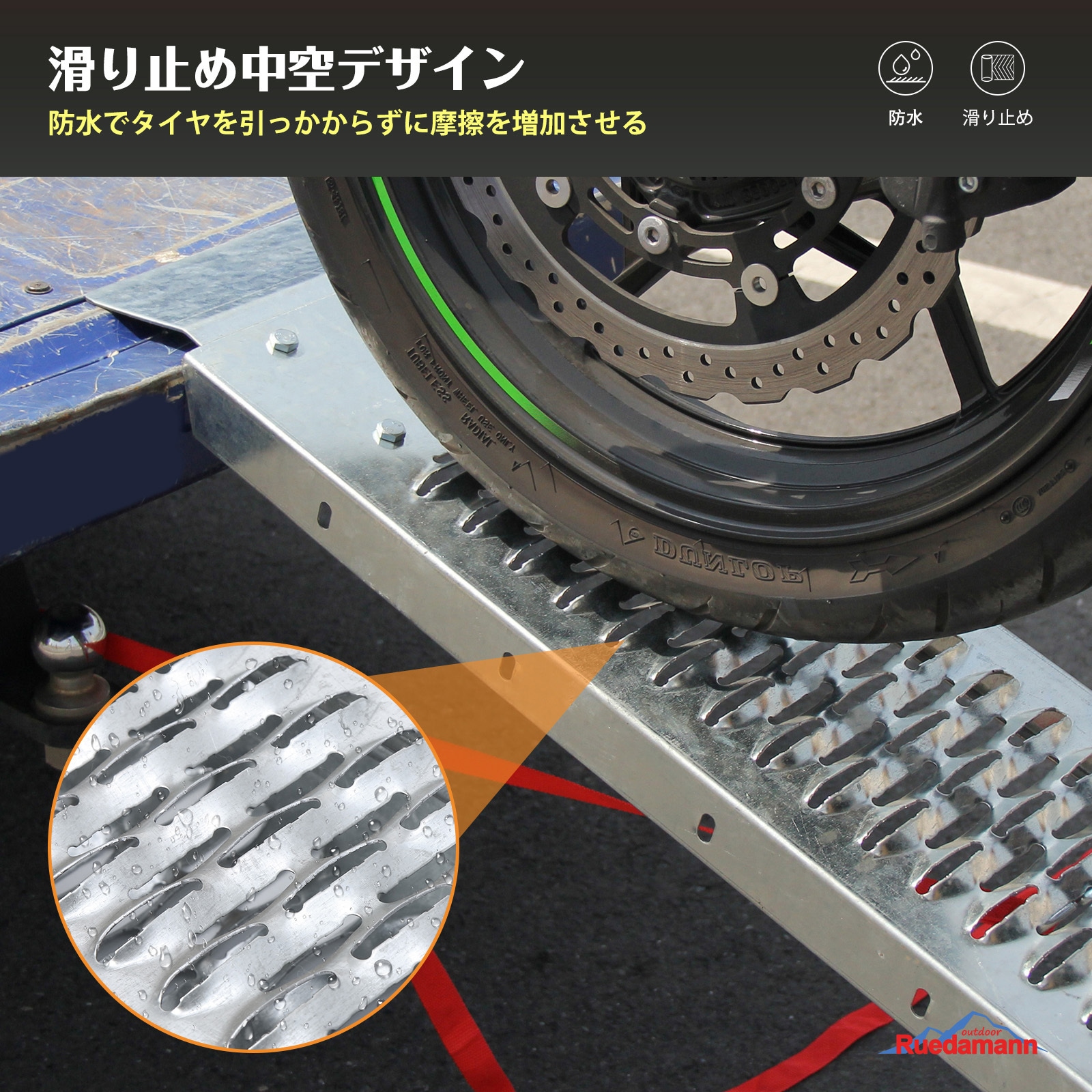 スロープ 最大耐荷重362KG 便利なハンドル付き スロープ 最大耐荷重362KG 便利なハンドル付き Amazon.co.jp