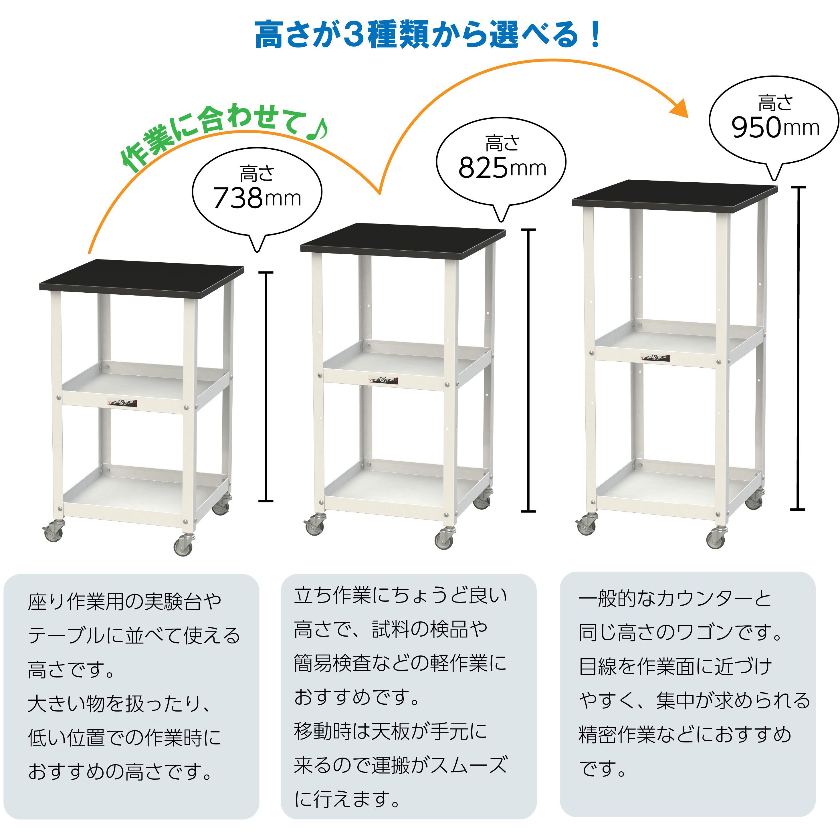 引き取りのみ対応 移動式 バーカウンター コロ付 店舗 バーカウンター