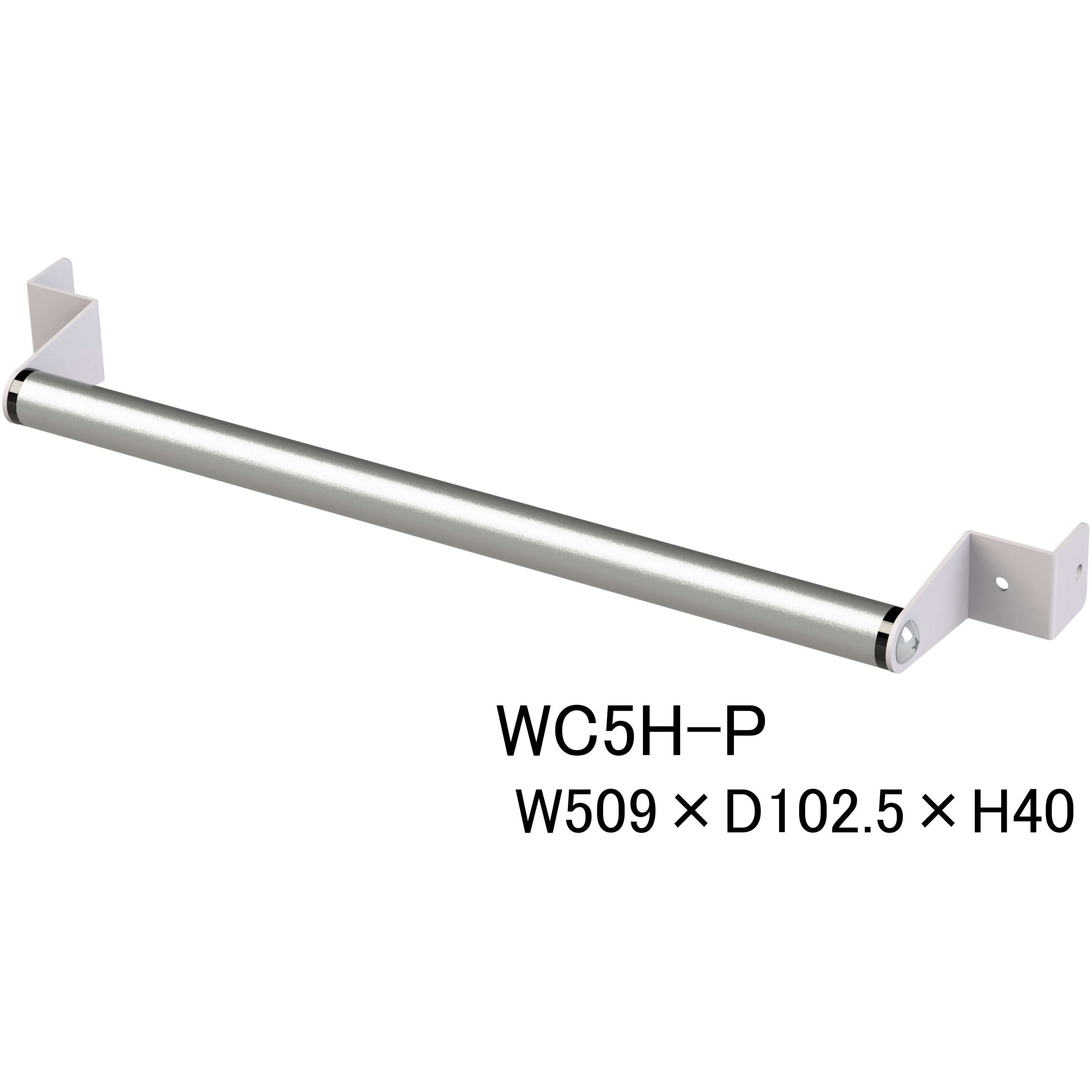 WC5H-P オプション/取っ手セット_コンビニワゴン用 山金工業 奥行102.5mm  WC5H-P