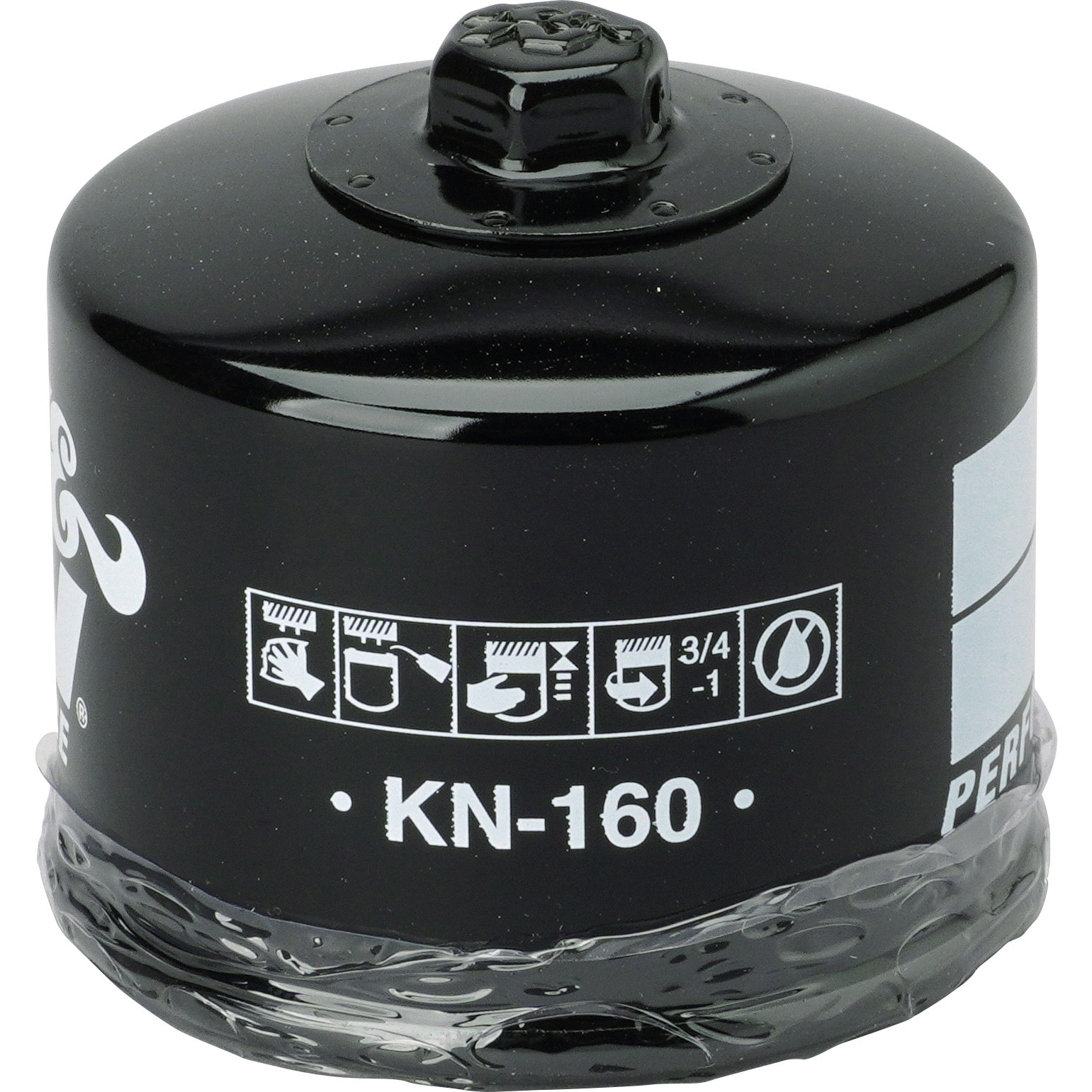 KN-160 オイルフィルター 1個 K&N 【通販サイトMonotaRO】