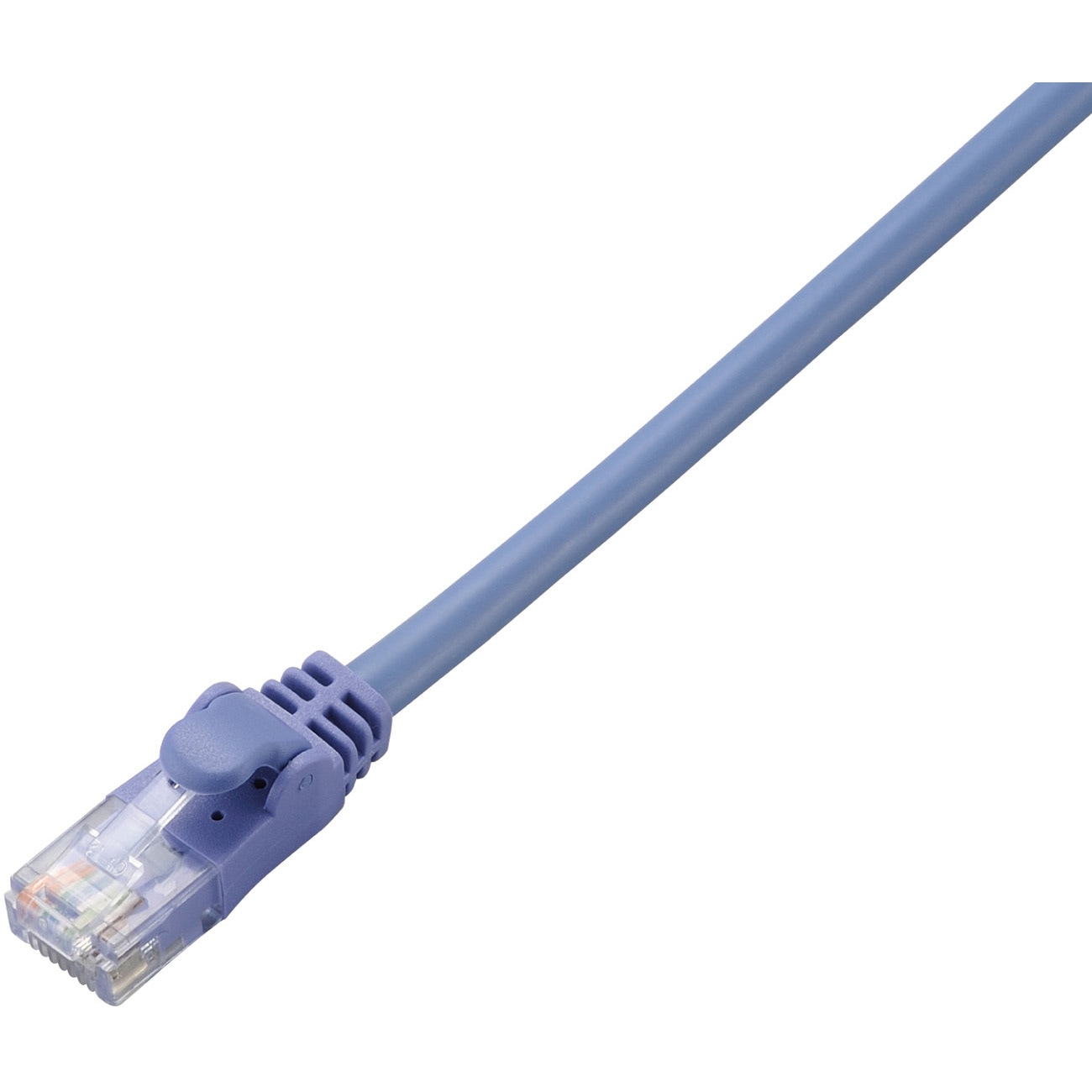LD-GPN/BU1 LANケーブル CAT6 ギガビット より線 RJ-45コネクタ スリム