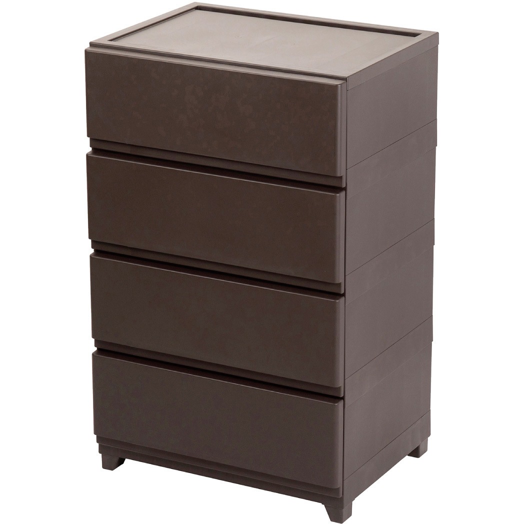 WDCW-4DB 壁付デコニーシーヴォワイド4段 JEJアステージ ダークブラウン色   WDCW-4DB