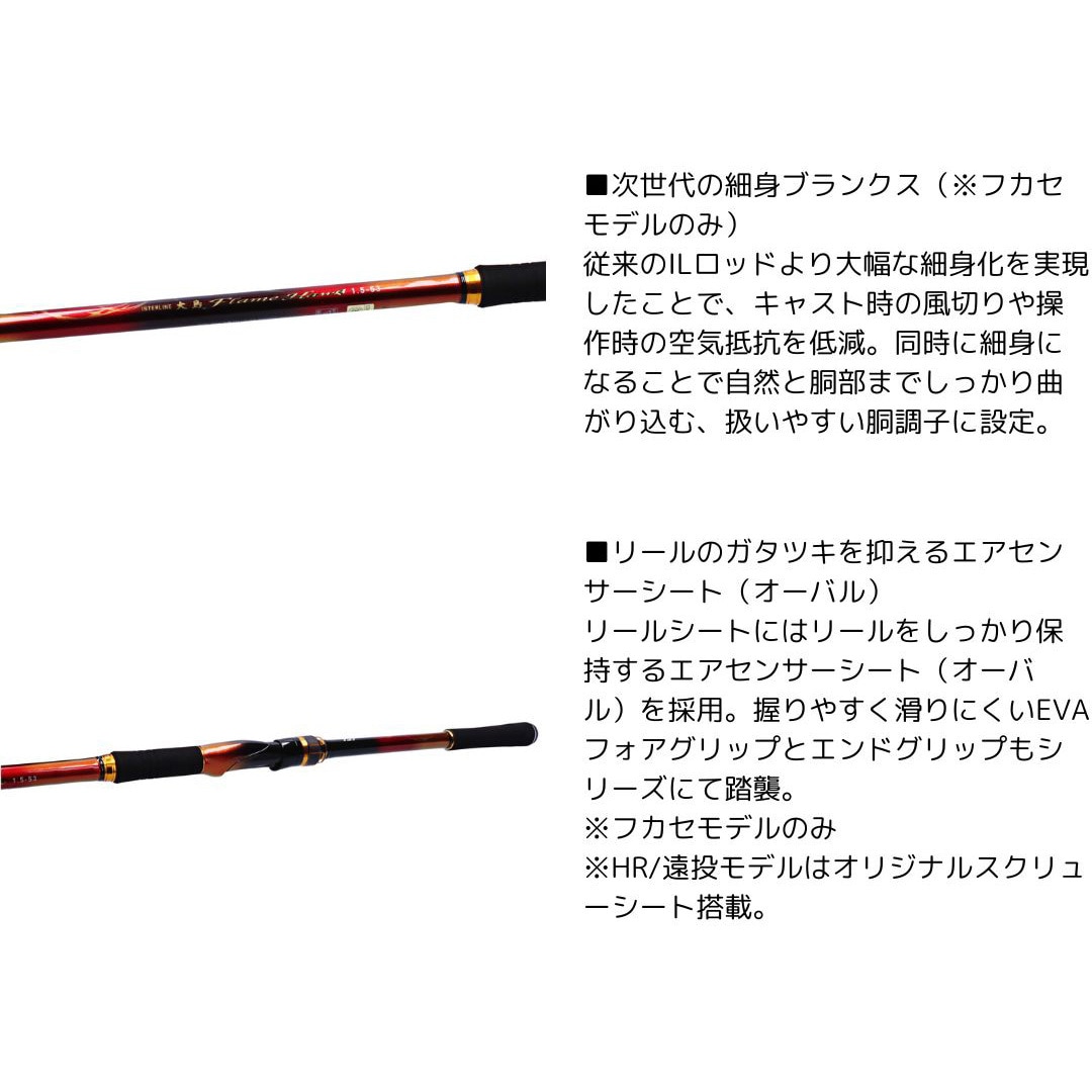 1.5-53 インターライン 大島フレイムホーク DAIWA(ダイワ) 継数5