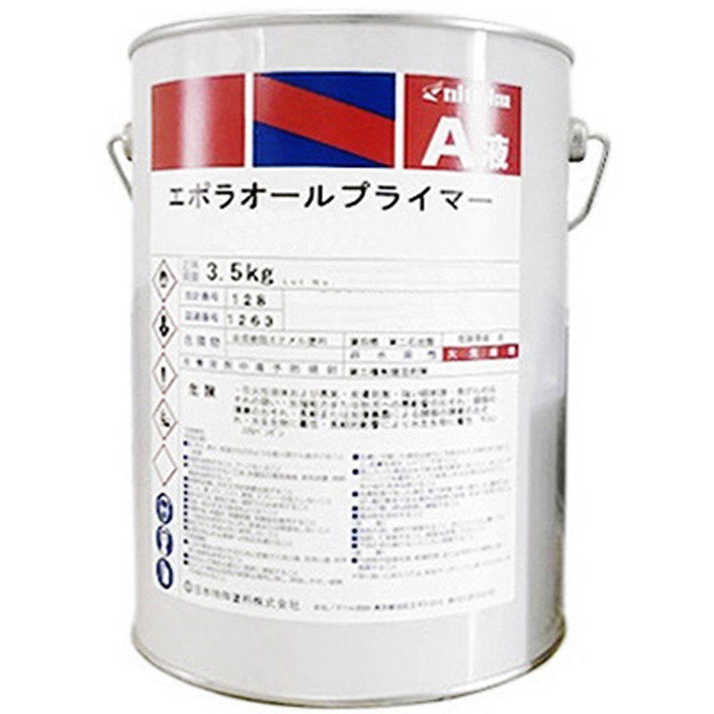 エポラオールプライマー A液 万能プライマー 塗料液 日本特殊塗料 黒 