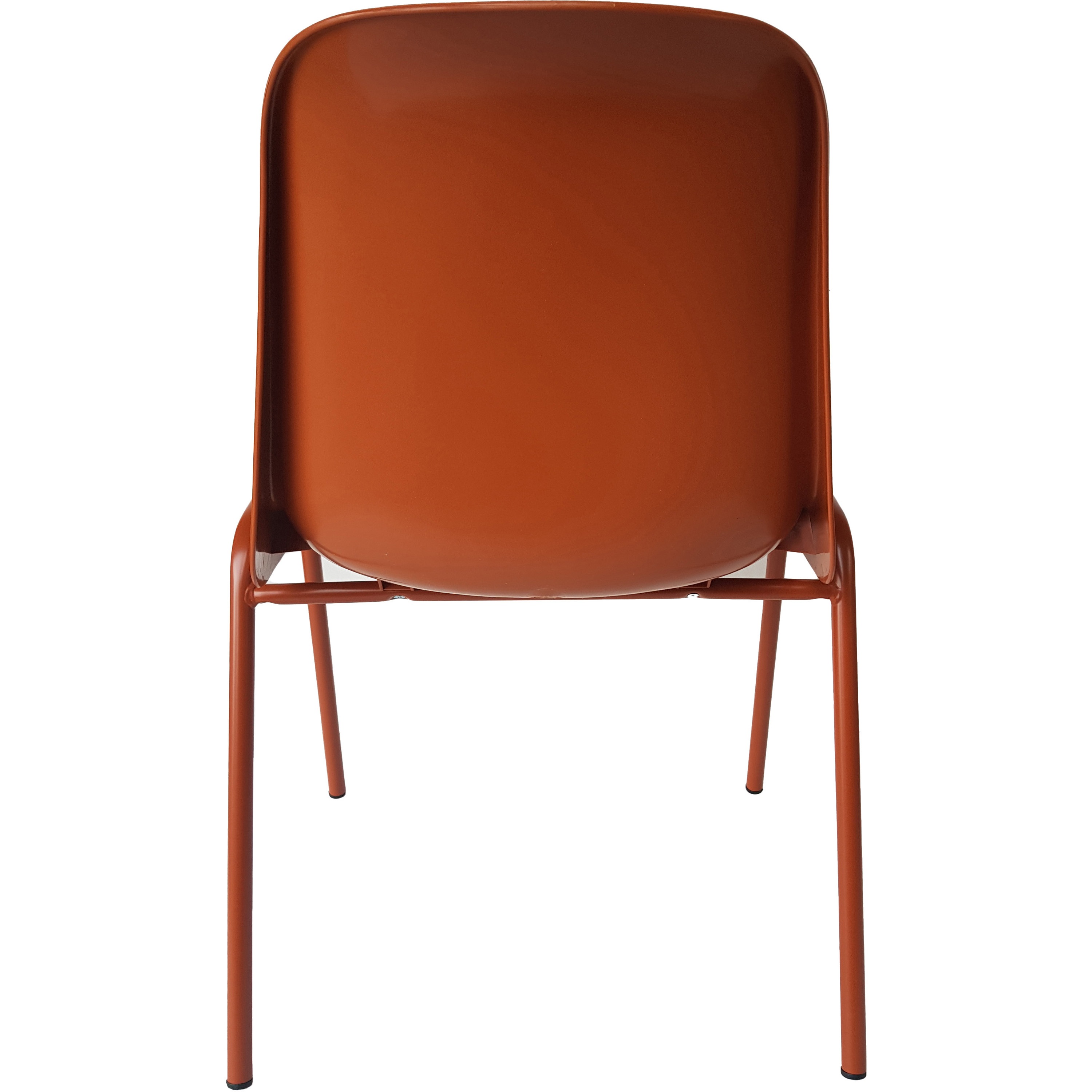 中古家具　ROCKSTONE UNITE スタッキングチェア　オレンジ 中古家具 ROCKSTONE UNITE スタッキングチェア オレンジ