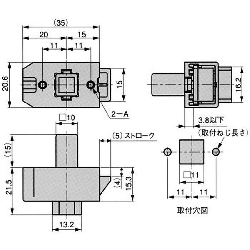 TL-321-1 ボックスラッチ 1個 栃木屋 【通販モノタロウ】