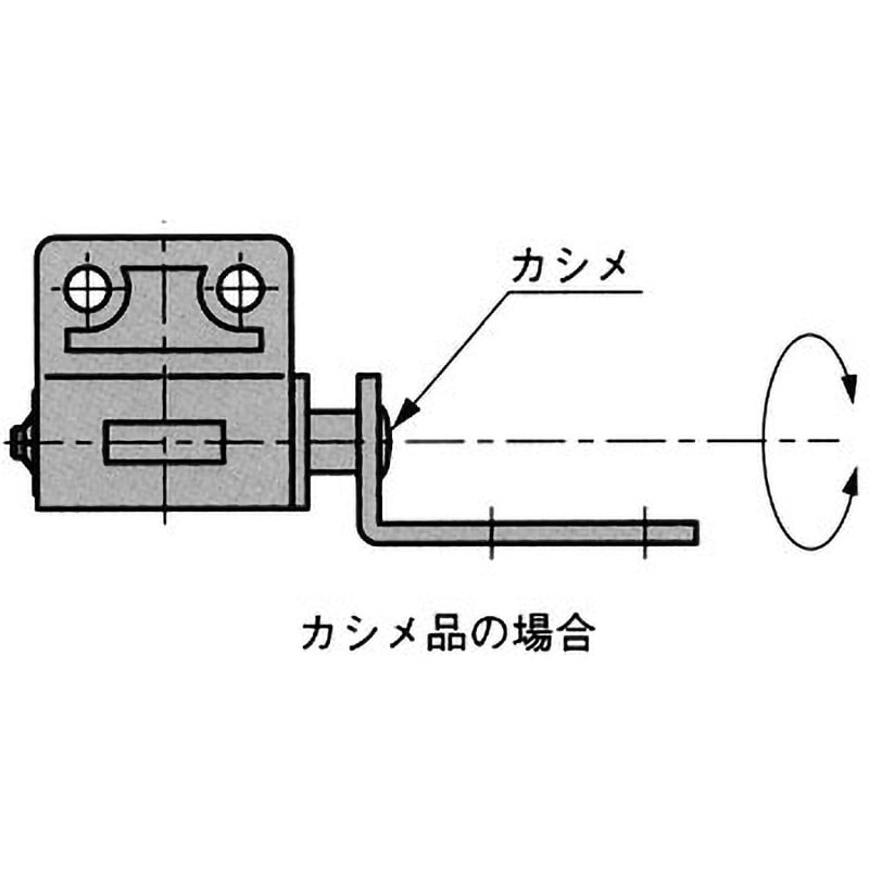 TH-134-3A フリーストップヒンジ 1個 栃木屋 【通販モノタロウ】