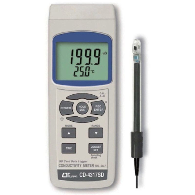 CD-4317SD データロガー導電率計 1台 A-Gas Japan 【通販モノタロウ】