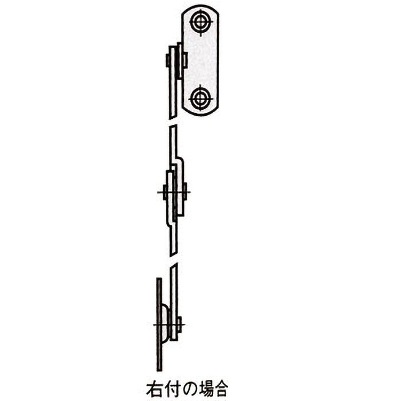 TM-58-R 上蓋用ステー 栃木屋 左右区別:右 TM-58-R - 【通販