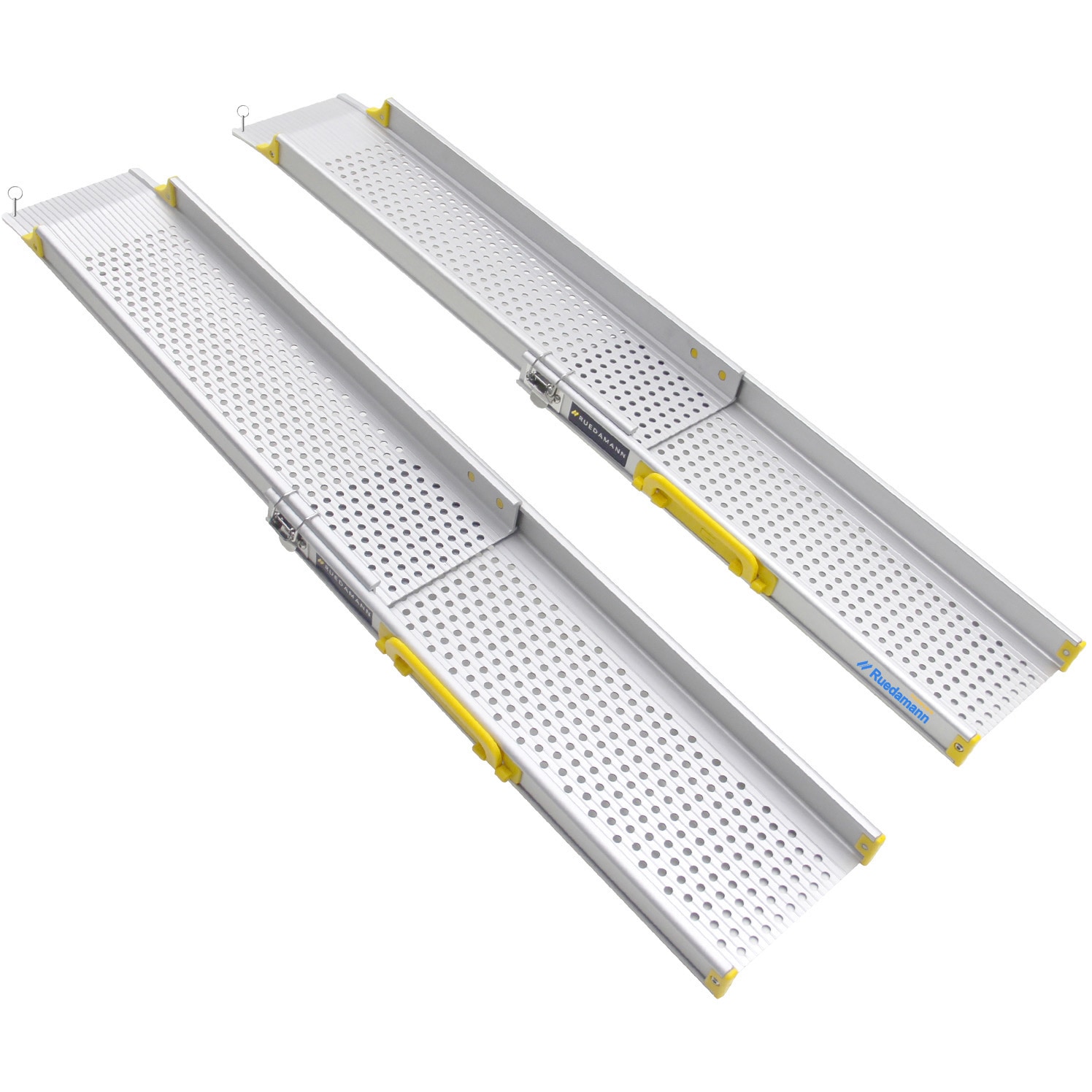 未使用品　Ruedamann 伸縮式アルミスロープ　MR107-5 MR107W-5 伸縮車椅子用スロープ 2本セット 段差解消 Ruedamann