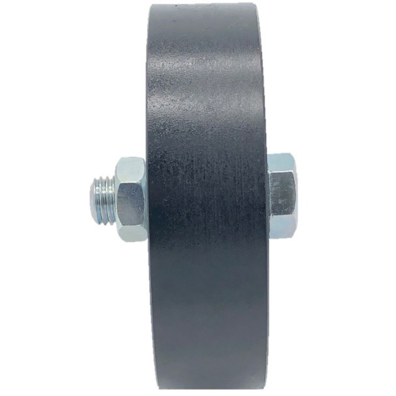 JHP-1202 鉄重量戸車平型 車のみ(ボルト・ナット付) ヨコヅナ 車輪径120mm  JHP-1202