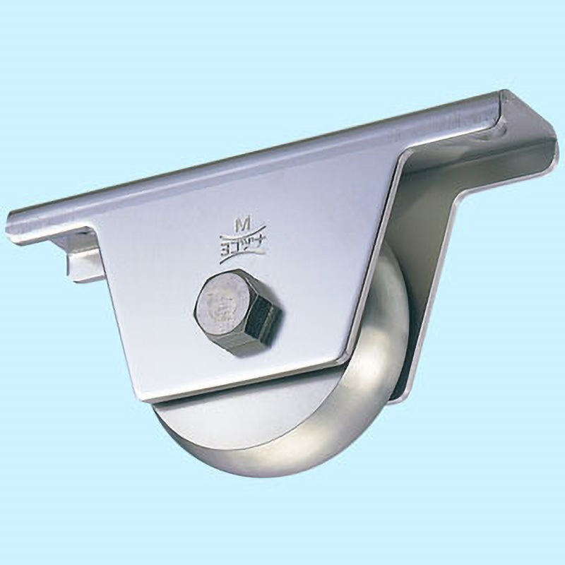 ヨコヅナ 440Cベアリング入 ステンレス重量戸車 車のみ 110 Ｖ JCP-1105 440Cベアリング入ステンレス重量戸車 車のみ(50mm・VH兼用型)(1個価格)