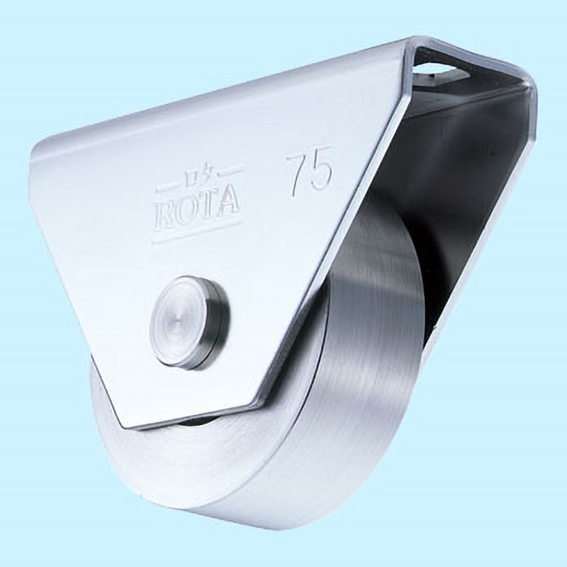 WBS-0602 ロタ・ステンレス重量戸車 ST枠 ヨコヅナ 平型  1セット(2個) WBS-0602