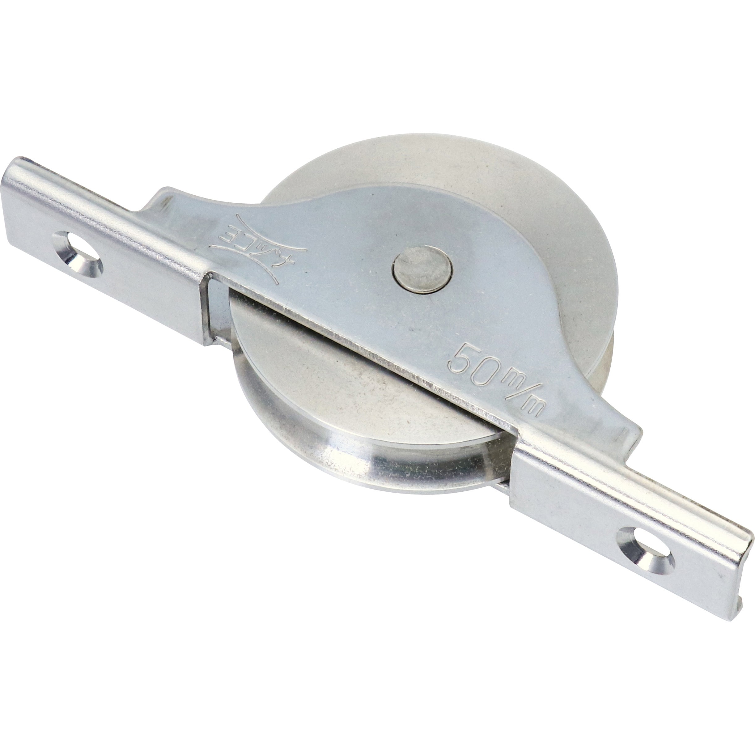 SAS-0501 ステンレス戸車 ヨコヅナ 丸型(溝R型)タイプ  1セット(4個) SAS-0501