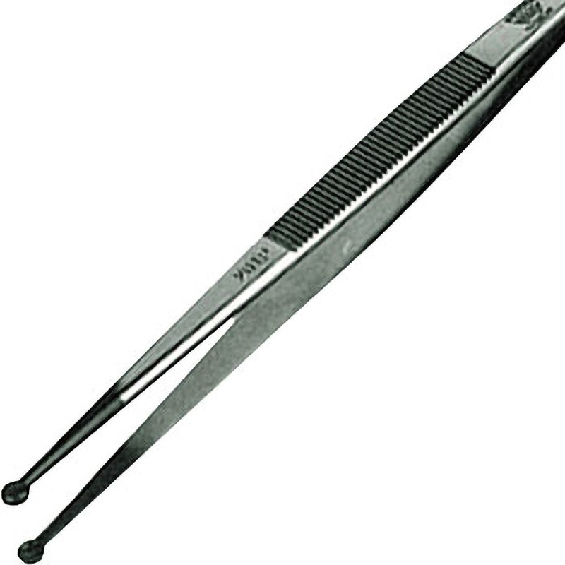 パール レジーネピンセット レジーネ 球状/樹脂コート 長さ147mm