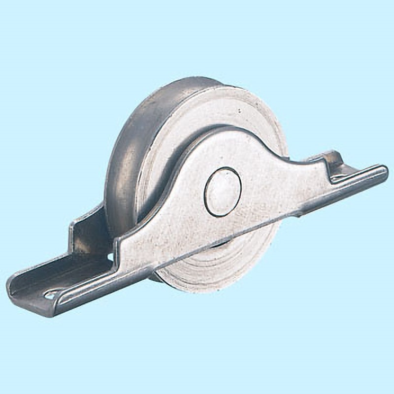 KCS-0361 ロタ・ステンレス製 ベアリング入戸車 ヨコヅナ 丸型(溝R型)タイプ  1セット(12個) KCS-0361