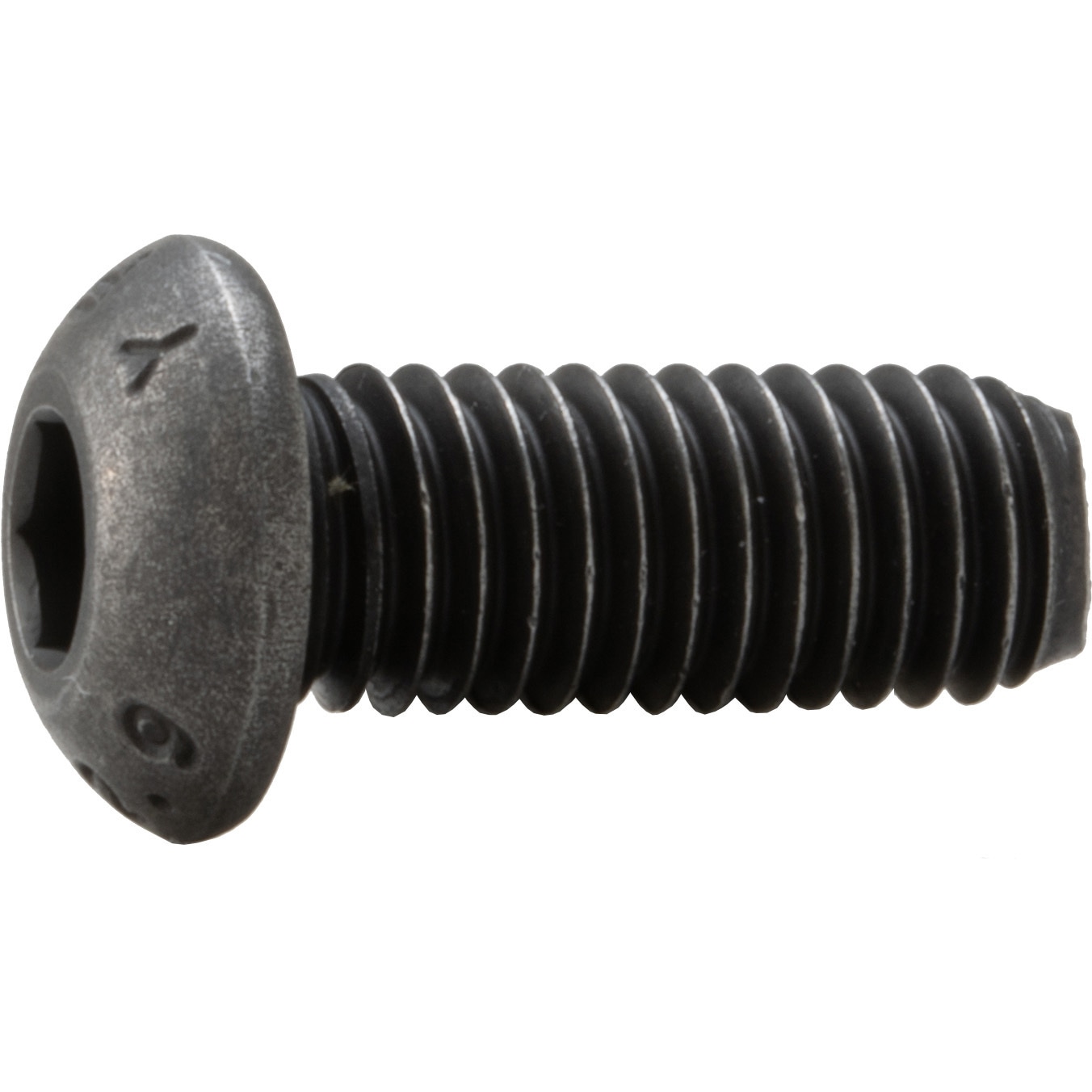 M5 x 15 12.9六角穴付ボタンボルト(ISO規格/SCM435/黒色酸化皮膜)全