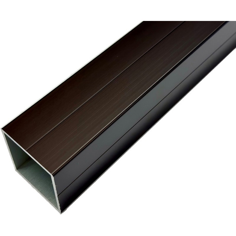 AL40L30BKC8 アルミ柱 AL40L30 ネオカットウッド(高儀) ダークブロンズ色  1セット(8本)