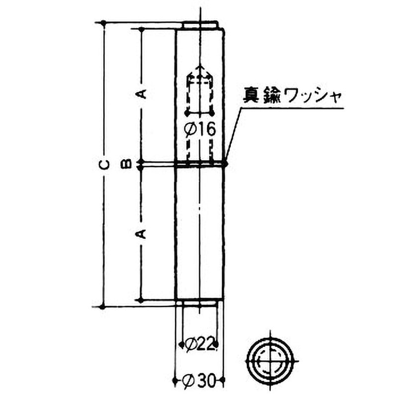 K-46-100 鉄 ヒジ坪ヒンジ APLUS(クマモト) 1枚 K-46-100
