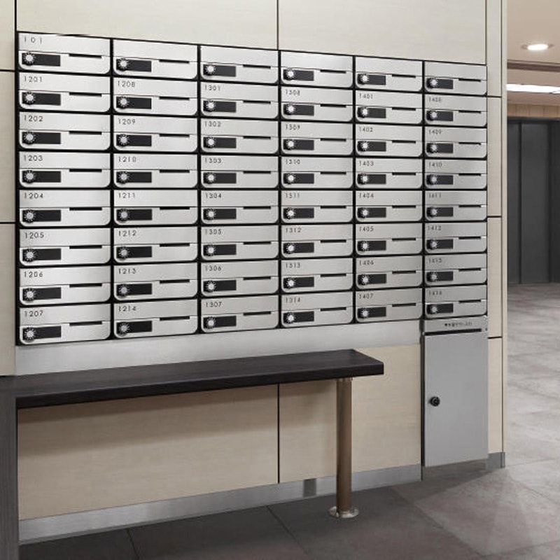 KS-MB6002PU-3L-BK D-ALL ポスト 前入前出/屋内タイプ NASTA(ナスタ) 3