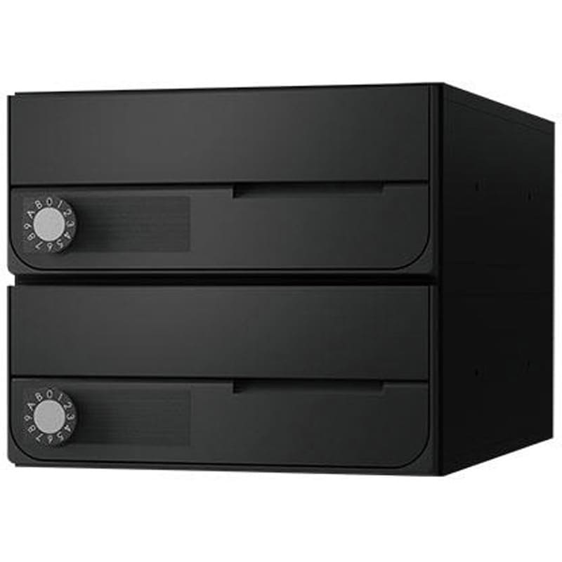 KS-MB6002PU-3L-BK D-ALL ポスト 前入前出/屋内タイプ NASTA(ナスタ) 3