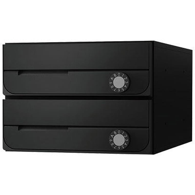 ポスト 郵便受け D-ALL 集合住宅用ポスト KS-MB5202PU-2LK 可変ダイヤル錠 前入れ前出し 2戸用 キョーワナスタ 送料無料 br\u003e無料☆特典付\u003cbr\u003eポスト 郵便ポスト 郵便受け \u003cbr\u003eD-ALL 集合