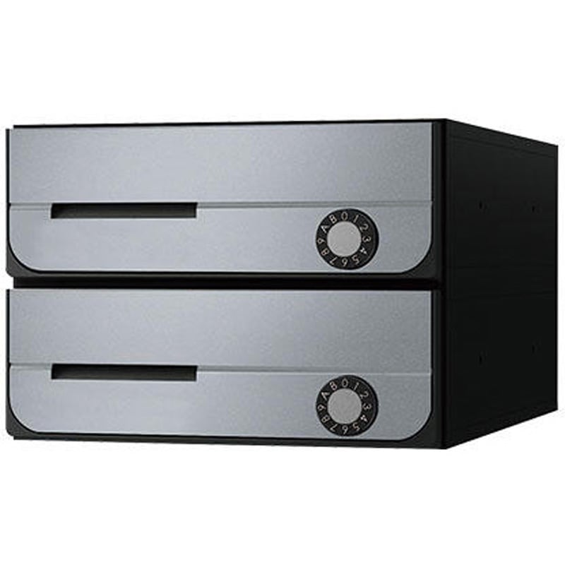 KS-MB5002PU-3C-SV D-ALL ポスト 前入前出/屋内タイプ NASTA(ナスタ) 3