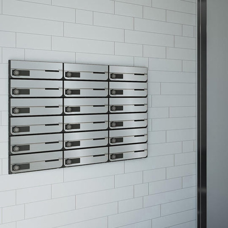 KS-MB4202PU-3LK-BK D-ALL ポスト 前入前出/防滴タイプ NASTA(ナスタ