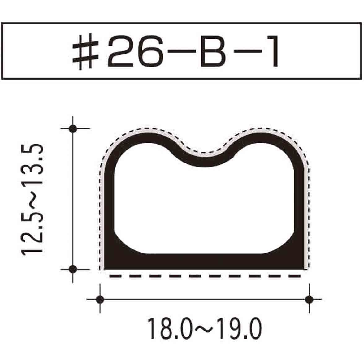 #26-B-1 植毛加工ピンチブロック ピンチブロック 長さ2m 1本 4,980円