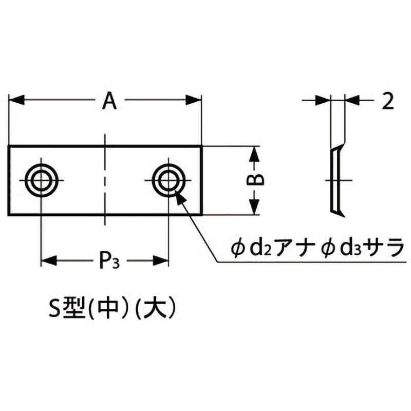 MC-KM-S 強力・家具用マグネットキャッチ LAMP(スガツネ) 1個 MC