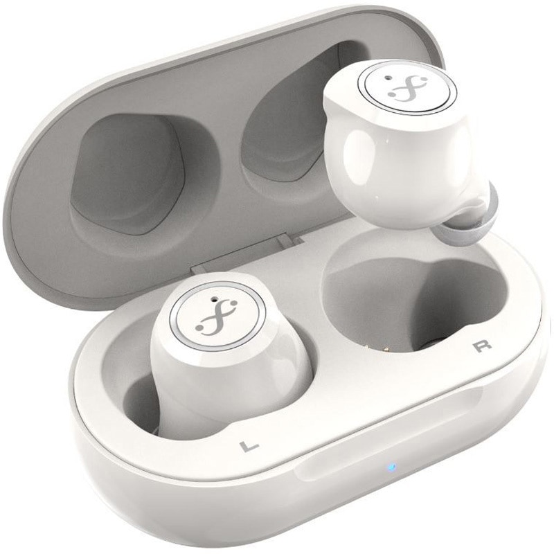 TBS53W Bluetoothフルワイヤレスイヤホン ホワイト タッチセンサー 多摩電子 カナル型