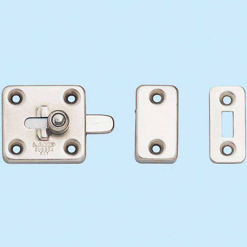 FL4-35 ステンレス鋼製フラットラッチ LAMP(スガツネ