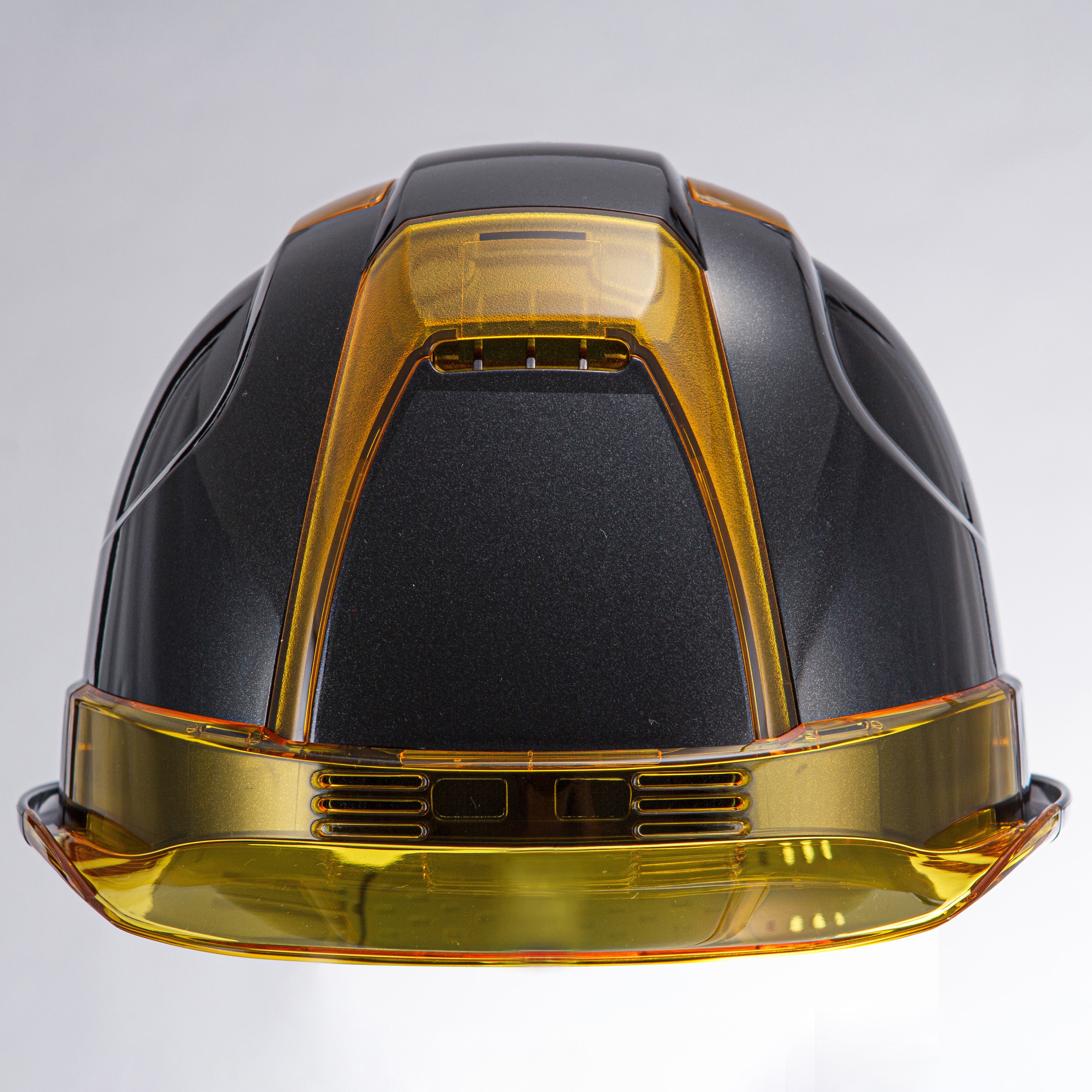 No.390F-MBKY 超高性能ヘルメット ヴェンディー ブラックメタリック塗装 東洋物産工業(旧:トーヨーセフティー) シールド○ 飛来・落下物用・落下時保護用 6,158円