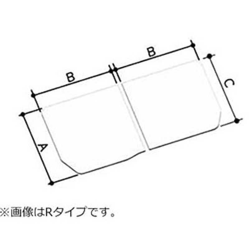 YFK-1576B(10)R-D4 風呂フタ 薄型保温組フタ INAX(LIXIL) 幅1540mm奥行