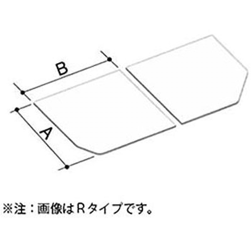 YFK-1576B(6)R-D4 風呂フタ 薄型保温組フタ INAX(LIXIL) 幅1540mm奥行