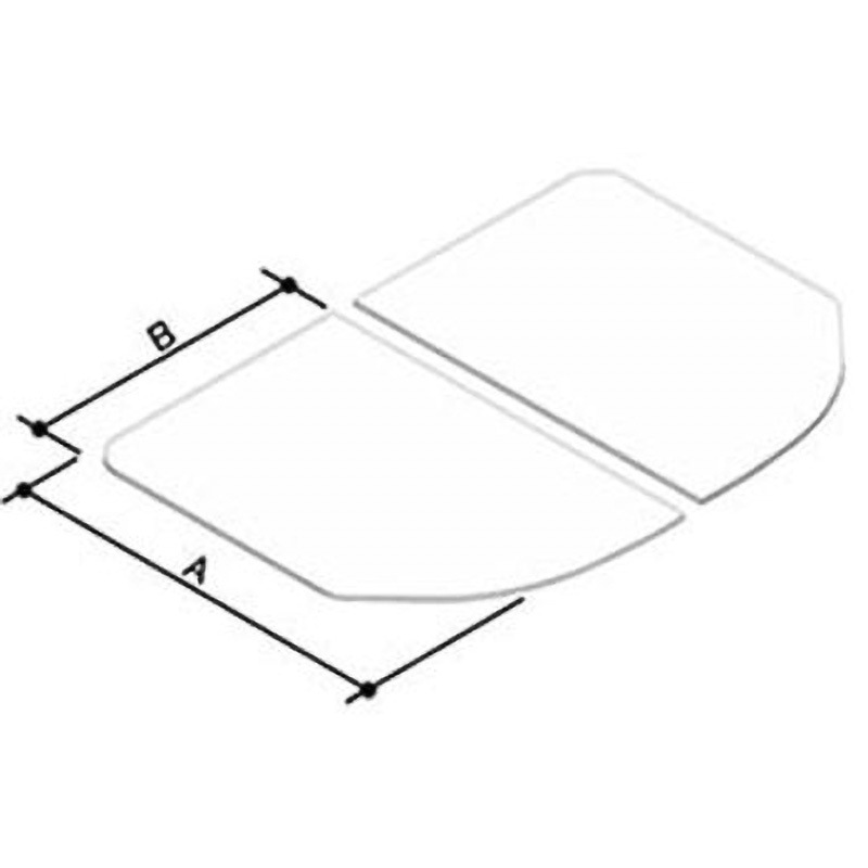 新品未使用　YFK-1380B(2)-D4　LIXIL　リクシル　風呂フタ YFK-1380B(2)-D4]INAX/LIXIL 薄型保温組フタ ホワイト〈YFK
