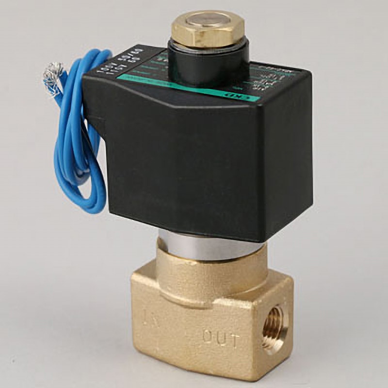 AB42-02-7-AC100V 直動式2ポート電磁弁(マルチレックスバルブ) NO(通電時閉)形  AB42シリーズ CKD 黄銅 ニトリルゴム 接続口径(Rc)1/4 11,100円