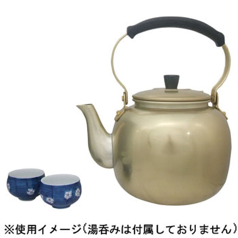 宝こづち印 福徳瓶 8リットル 蓚酸アルマイト やかん tackey_itou0006