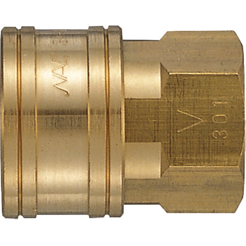 ナック CTL08SH2 クイックカップリング TL型 真鍮製 ホース取付用 両路開放型 ナック クイックカップリング ＴＬ型 真鍮製 ホース取付用 ナック